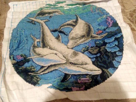 Работа «Дельфины»