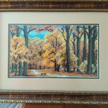 Работа «осенний парк»