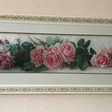 Работа «Работа моей подруги. "Французские розы"»