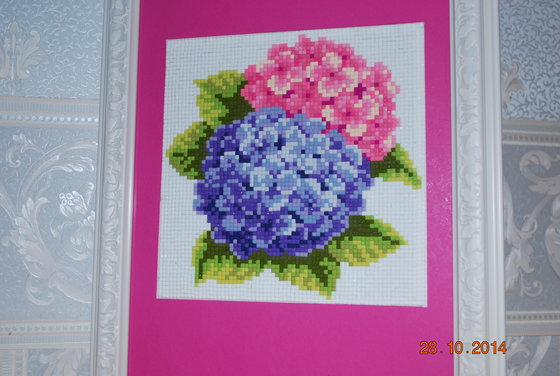 Работа «Гортензии»