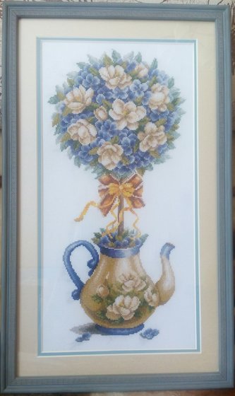 Работа «Топиарий магнолия»