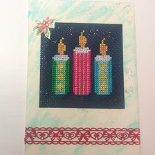 Работа «Новогодняя открытка»