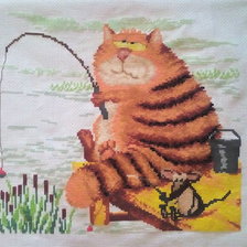 Работа «отдыхалочка "рыбаки"»