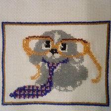 Работа «"Собачка в очках"»