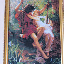 Работа «По мотивам картины Пьера Огюста Кота "Весна"»