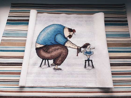 Работа «Маленькая прима»