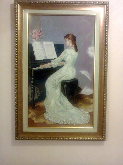 Работа «Пианистка»