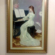 Работа «Пианистка»