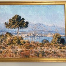 Работа «Вид Антиба с Плато Нотр-Дам»