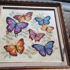 Работа «Обилие бабочек, Dimensions»