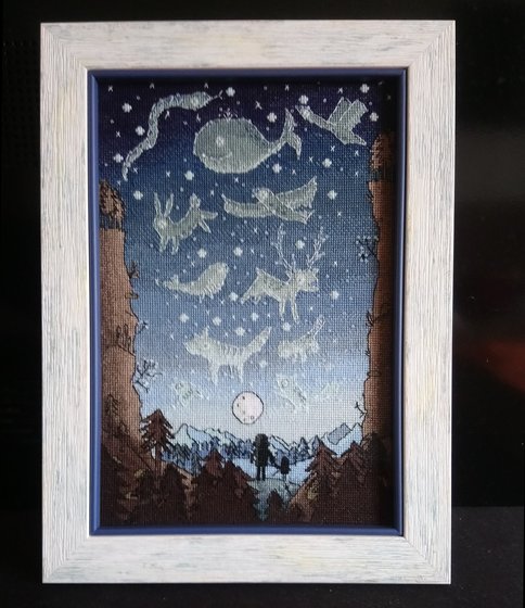 Работа «Звёздное небо»