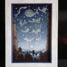 Работа «Звёздное небо»