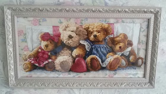 Работа «Семейство мишек»