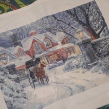 Работа «Зимнее настроение»