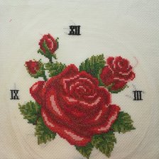 Работа «Часы роза»