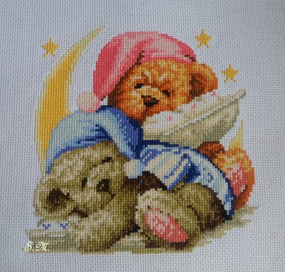 Работа «Спящие мишки»