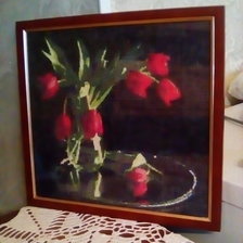 Работа «Тюльпаны»