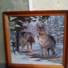 Работа «Волки»