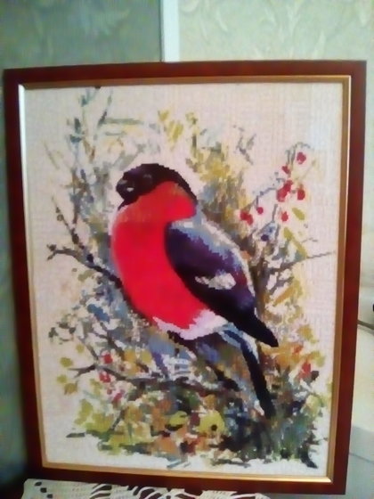 Работа «Снегирь»