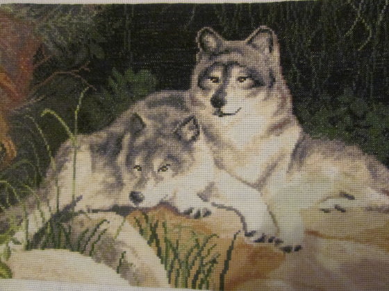 Работа «Пара волков»