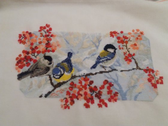 Работа «Зимний День»