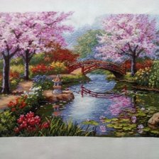 Работа «Японский садик»