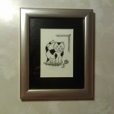 Работа «Миниатюра "Котик"»