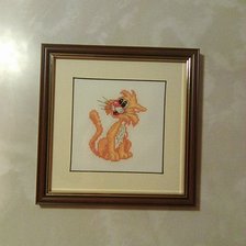 Работа «Рыжий кот»