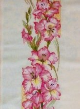 Работа «гладиолусы от Риолис»