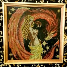 Работа «Девушка и дракон (июль 2018)»