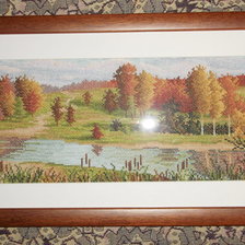 Работа «"Рыжая осень" в рамке.»