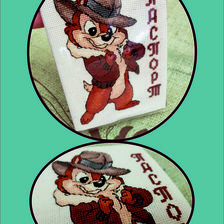 Работа «Чип. Обложка на паспорт»