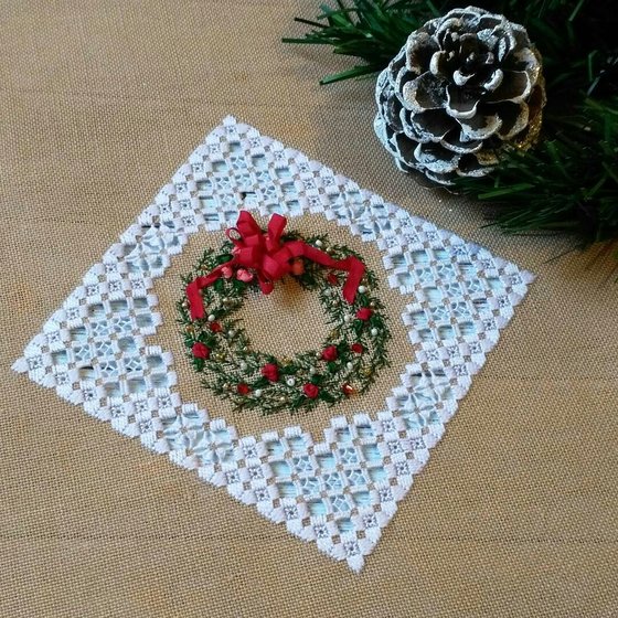 Работа «Рождественский венок»