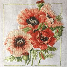 Работа «Букет анемонов»