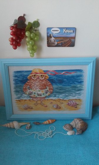 Работа «Сова на отдыхе»