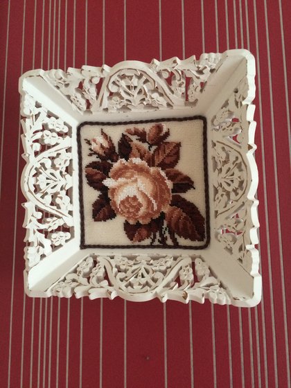 Работа «Вышивка бисером»