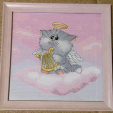 Работа «Котёнок-ангелочек.»