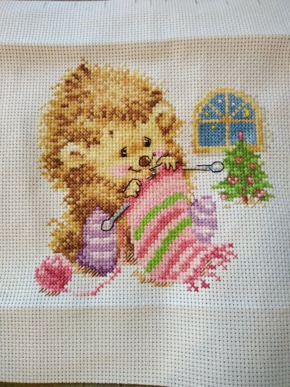 Работа «Серия ёжики»