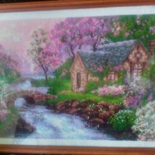 Работа «Домик у речки»