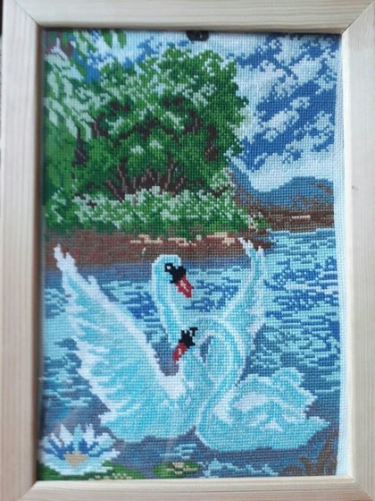 Работа «Лебединая верность»