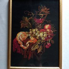 Работа «Натюрморт с апельсином»