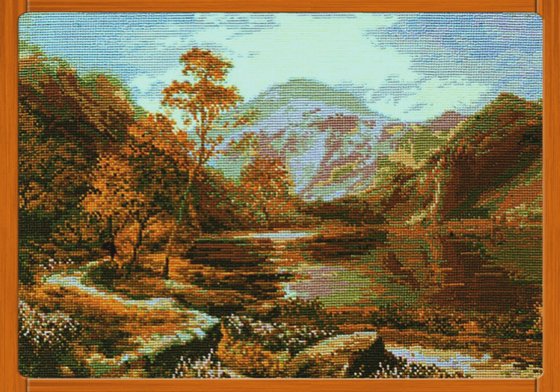 Работа «Озеро Лох-Ломонд от Риолис»