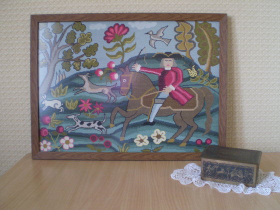 Работа «The Scarlet Letter - The Huntsman,early18 CenturyAmerican needle»