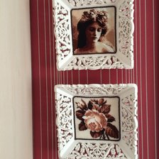 Работа «Корзиночки с вышивкой бисером на дне ( монохром)»