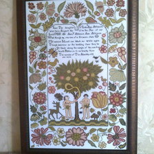 Работа «Jane Atkinson late 1700's, by The Scarlet Letter-моя вышивка»