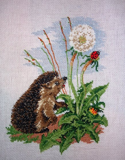 Работа «Любопытный ёж»