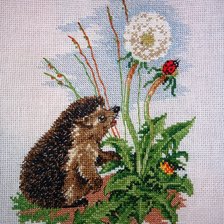 Работа «Любопытный ёж»