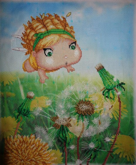 Работа «"Фея в одуванчиках"»