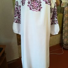 Работа «Платье вышиванка»