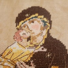 Работа «Мадонна с младенцем. Схема с просторов интернета»